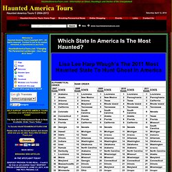 Which State In America Is The Most Haunted?