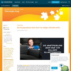 Die Hauptprobleme beim Kauf von billigen Allwetterreifen - Teknologia blogi — LiveJournal