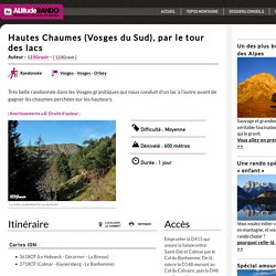 Hautes Chaumes (Vosges du Sud), par le tour des lacs