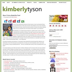 Have I Got a Book for You! l Dr. Kimberly's Literacy Blog