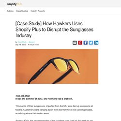 [Case Study] How Hawkers Uses Shopify Plus to Disrupt the Sunglasses I