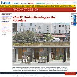HAWSE: Prefab Housing for the Homeless