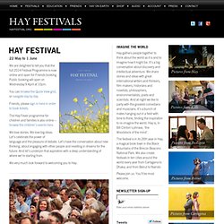 Hay Festival of Literature and the Arts