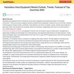 Hazardous Area Equipment Market Outlook, Trends, Forecast of Top Countries 2023