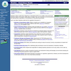 Hazardous Waste (EPA)