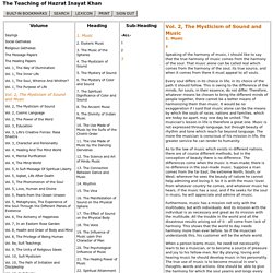 Hazrat Inayat Khan Study Database