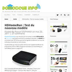 HDHomeRun : Test