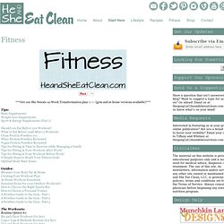 A Guide to Eating Clean... Married!: The Workouts
