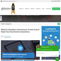What is Headless Commerce & How It Helps in Your Ecommerce Business