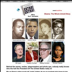 News headlines: Obama: The Whole Untold Story