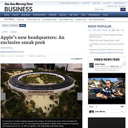 Apple's new headquarters: An exclusive sneak peek