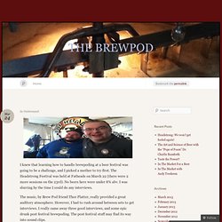 Headstrong: We won’t get fooled again! « THE BREWPOD