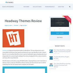 Headway Themes Review 2015