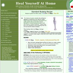 Heal Yourself At Home