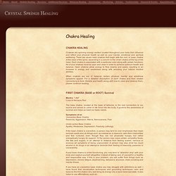 Chakra Healing & Balancing the Seven Chakras