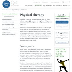 The healing benefits of physical therapy