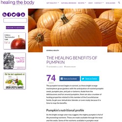 The Healing Benefits of Pumpkin
