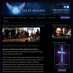 » Talat Healing Certification 1 Year Program Talat Healing