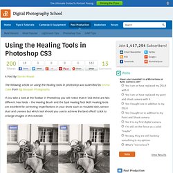 Using the Healing Tools in Photoshop CS3