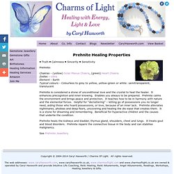Healing Properties of Prehnite from Charms Of Light