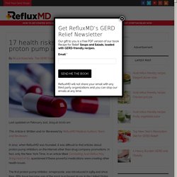 17 health risks associated with proton pump inhibitors