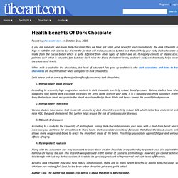 Healthy And Tasty Bean To Bar Chocolates