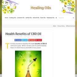 Health Benefits of CBD Oil