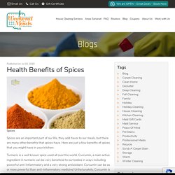 Health Benefits of Spices Weekend Maids