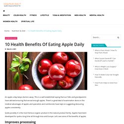 10 Health Benefits Of Eating Apple Daily - Vigourfact