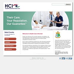 Health Care Informed (HCI)