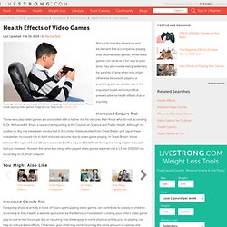 Video Game's Impact On Health | Pearltrees