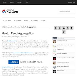 Health Feed Aggregation