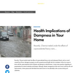 Health Implications of Dampness in Your Home