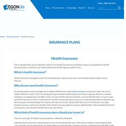Health Insurance: Health Insurance Plans & Policies in India