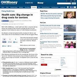 Health care reform benefit changes in 2011 - Mar. 3
