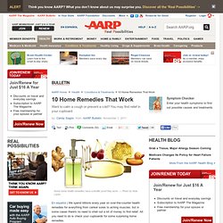 Home Health Remedies That Work, Calm a Cough, Prevent Colds - AARP Bulletin