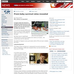 Prem baby survival rates revealed