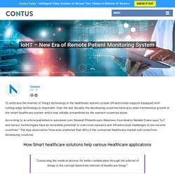 IoT Healthcare solutions - Remote Patient Monitoring System