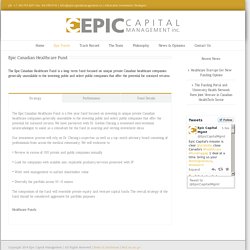Epic Capital Management