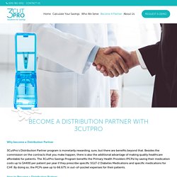 Healthcare Partner - Become a 3CutPro Distribution Partner : 3cutpro