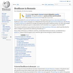 Healthcare in Romania