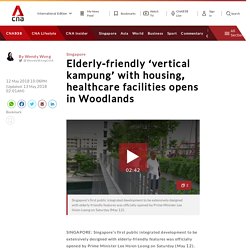 Elderly-friendly ‘vertical kampung’ with housing, healthcare facilities opens in Woodlands
