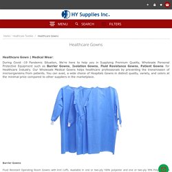 Hospital gowns wholesale