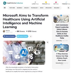 Transform Healthcare Using Artificial Intelligence and Machine Learning