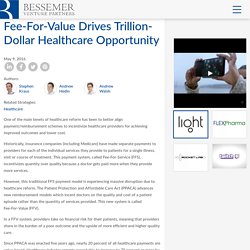 Fee-For-Value Drives Trillion-Dollar Healthcare Opportunity