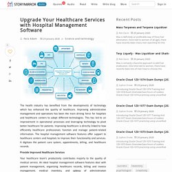 Upgrade Your Healthcare Services with Hospital Management Software