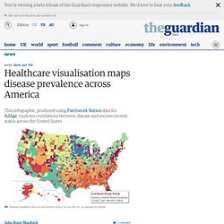 Healthcare visualisation maps disease prevalence across America