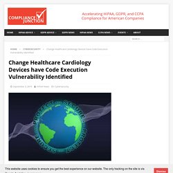 Change Healthcare Cardiology Devices have Code Execution Vulnerability Identified
