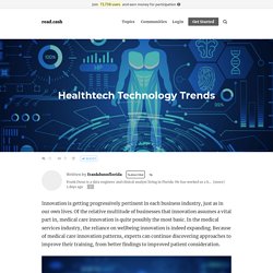 Healthtech Technology Trends