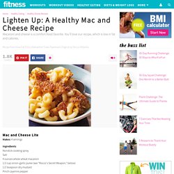 Healthy Mac and Cheese Recipe - Baked Macaroni and Cheese Recipe